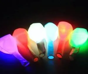 Светящийся шар 1D многоцветный