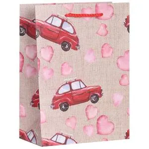 Пакет подарочный M/ППК-1798 18*23*8 см с матов. ламинацией