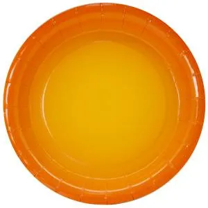Тарелка  "Оранжевый , Градиент" 7 дюйм. 6 шт.