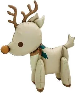 26" Новогодний олененок, сатин / Китай 25016