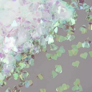 Конфетти фольга Сердце, перламутр Хамелеон 1,5 см, 50 гр / 6015532