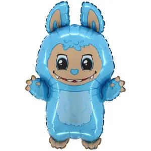 Эльф плюшевая кукла голубая / Grabo 1207-6497