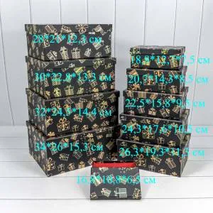 Коробка 32*24,5*14,4 см "Новый Год"-0078