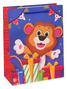 Пакет подарочный ППК-1929 26*32*10 см с мат ламинацией