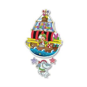 Подвеска "С ДР Пират" 41 см