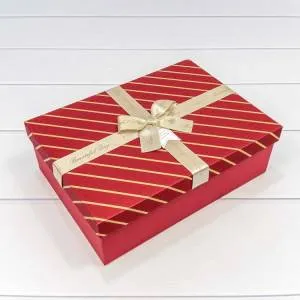 Коробка 23*17*6,5 см "Beautiful Day" красный