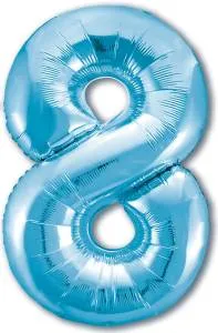 Цифра 8 - 40" Slim Голубой (Россия) / 755334 / 1207-4919
