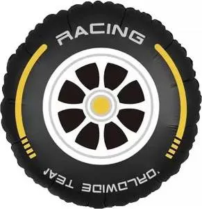 18" Гоночное колесо, черный/желтый / Китай 23852