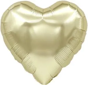 18" Сердце белое золото (Китай) 24074