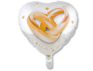 18" РУС Свадьба кольца/1202-2572