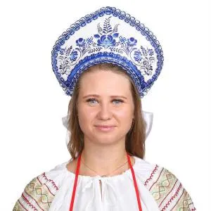 Кокошник "Синие цветы" / 4299822