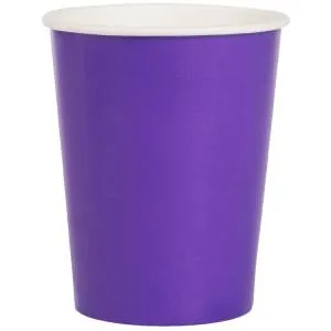 Стакан фиолетовый 250 мл 6 шт. 1502-6202