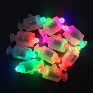 Светодиод разноцветный с кнопкой, с эффектом мерцания 1.5*2.3 см/4451А