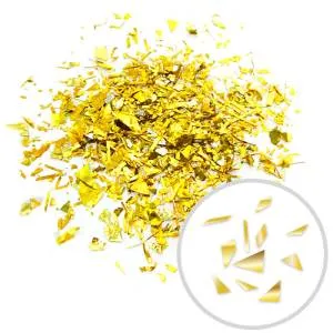 Конфетти Дробленные золотые 250 гр (Китай) 171307