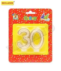 Свеча для торта "Цифра 30"
