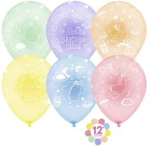 12" С ДР, Хрустальная сказка, кристалл (Китай)/ 50 шт 612714