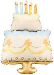 41" Праздничный торт, сатин / Китай 27422