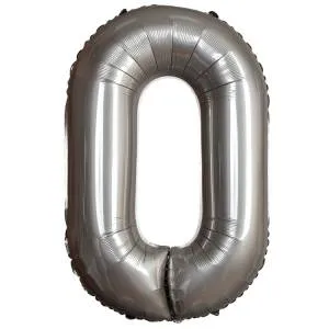 Цифра "0" - SLIM Moonlight Silver / Flexmetal 1207-6100