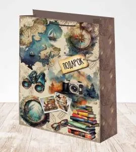 Пакет подарочный 41*56*24 см./ 88040806