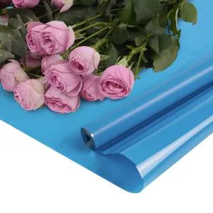 Упак.пленка "Тонировка" ярко-голубая матовая 0,6*8,5 м ./ П440