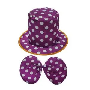 Карнавальный набор "Клоун"фиолетовый