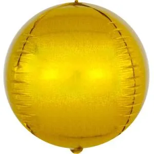 Сфера 3D Золото Голография 24" (Китай)/ 180032
