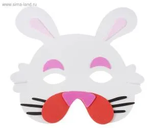 Карнавал маска "Зайка" 324400