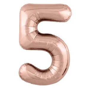 Цифра 5 - 40" Slim Розовое золото (Россия) / 1207-4896