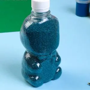 Песок "Темно-синий" в бутылке 500гр.