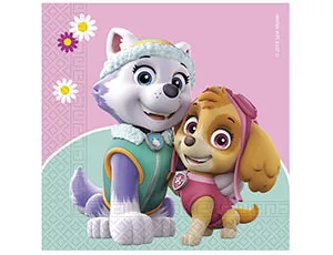 Салфетки бумажные "Щенячий Патруль Эверест" 33 см., 20 шт. 1502-3982