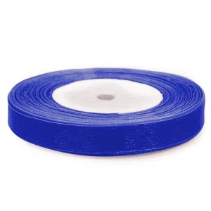 Лента Органза 1.2 см.*45,72 м Синий/ F014-46/104