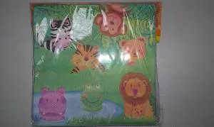 Салфетки бумажные "Забавные зверята"