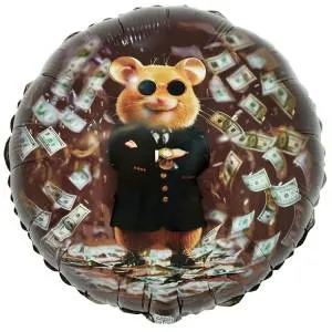 18" Капитан Удача Хомяк / Китай 1202-4084