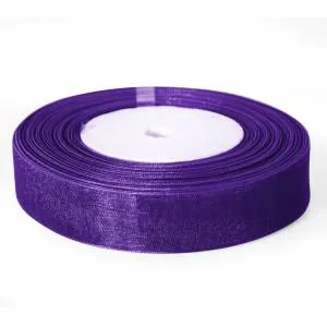 Лента Органза 2,5 см.*45,72 м Фиолетовый/ F014-45/103