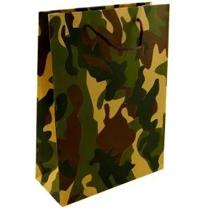 Пакет крафт Камуфляж 31,5*23,5*8,5 / 1705103