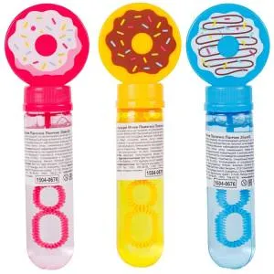 Мыльн.пузыри мини палочка "Пончик" 35 мл./ 1504-0676