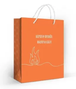 Пакет подарочный (М) 23*18 см / 10000220