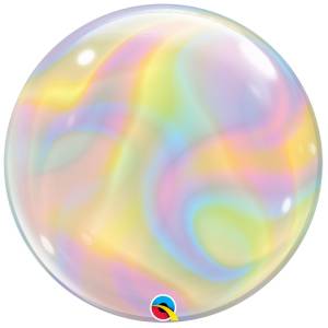 Bubble Deco 22" Узор радужный (Qualatex) 1202-3711