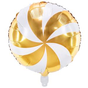 18" Леденец Gold/White ПД / Китай 1202-3652