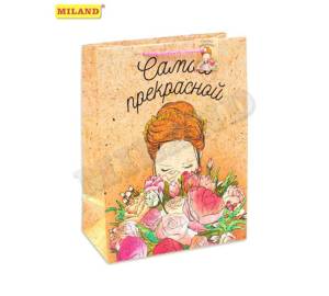 Пакет подарочный L Dream Cards 26.4*32.7*13.6 cм