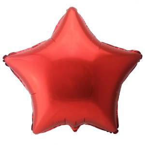 Звезда красная 18" (Китай)