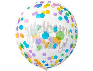 Bubble Сфера 18" WELCOME BABY (Китай) 1202-3307