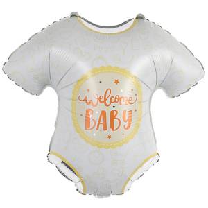 Боди WELCOM BABY  белое/ Китай 1207-4991