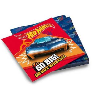 Салфетки "Hot Wheels" 33 см. 20 шт. 1502-5434