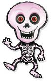 Танцующий скелет, розовый /Flexmetal 901792F