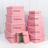 Коробка 30*22,8*13,3 см Розовый