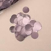 Конфетти для шаров "Круг розовый макаронс" d=1 см., 50 гр./ч45099