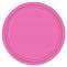 Тарелка темно-розовая 17 см. 8шт. 1502-1106