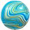 Сфера 3D Мраморная иллюзия голубой агат 24" (Китай)/550572В