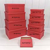 Коробка 16,8*10,8*6,5 см Красный